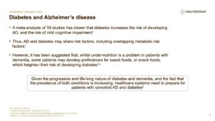 Alzheimers Disease – Comorbidity – slide 20
